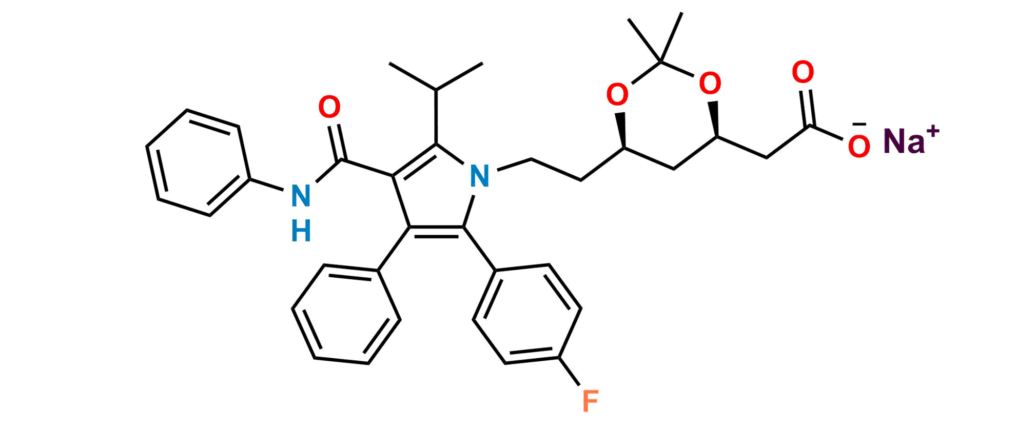 Atorvastatin EP Impurity P (Sodium salt)